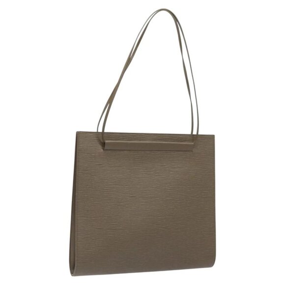 LOUIS VUITTON Epi Santropen Shoulder Bag Gray Lilac M5246B LV Auth 117338 - Picture 1 of 14